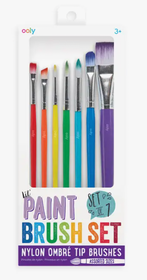 Lil Paint Brush Set of 7