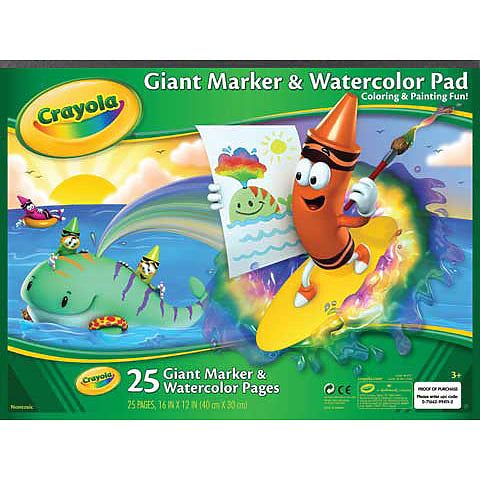 crayola giant finger paint pad – A Paper Hat