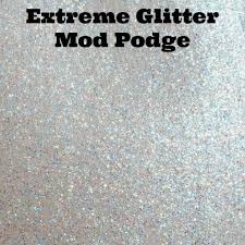mod podge mega glitter 8 oz silver, gold, or hologram