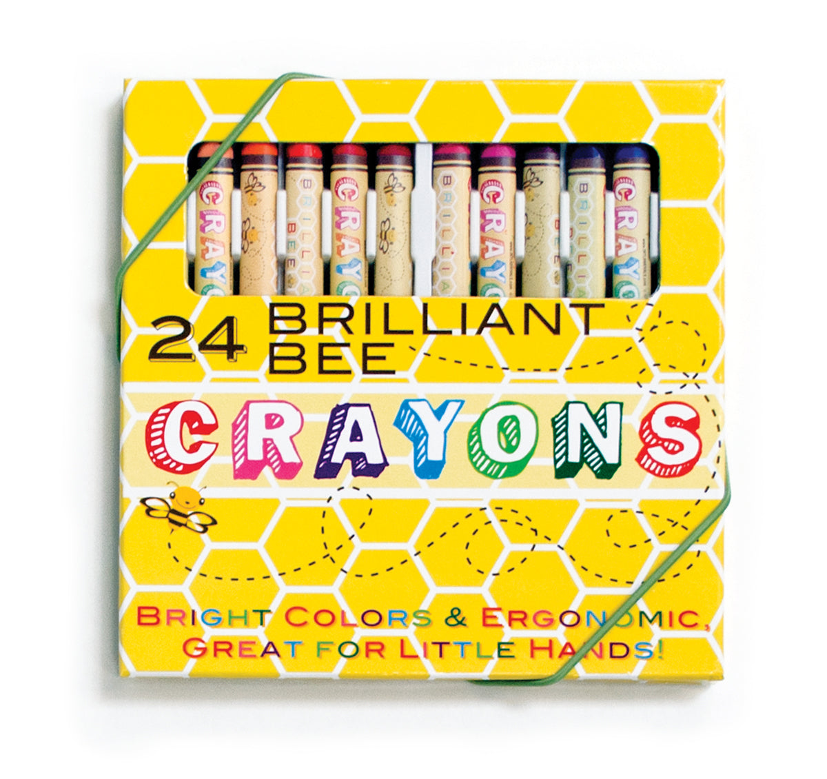 Brilliant Bee Crayons (Set of 12)