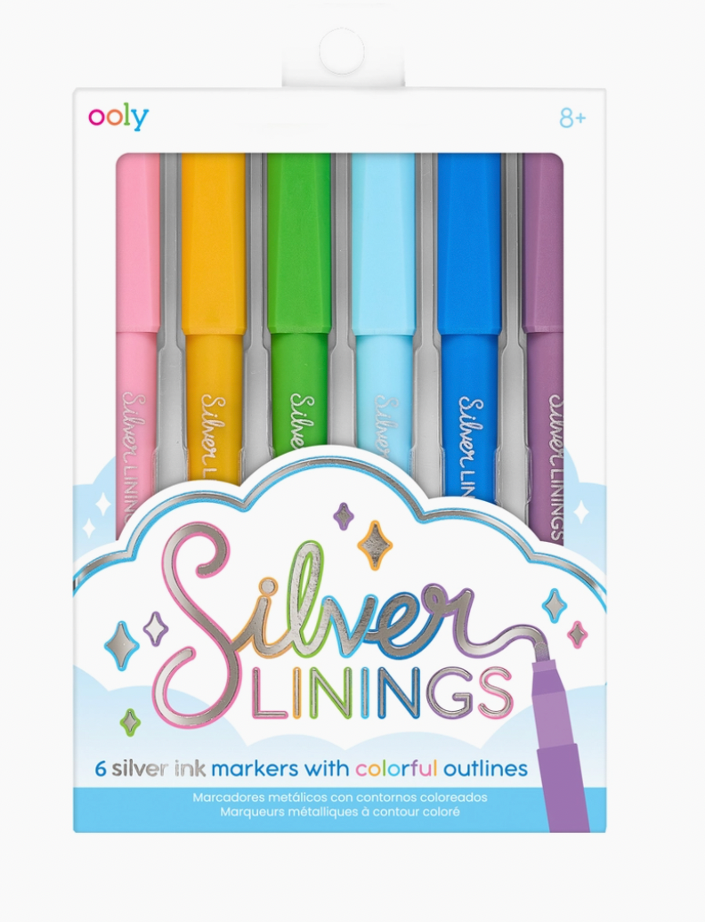 Ooly Rainbow Sparkle Watercolor Gel Crayons