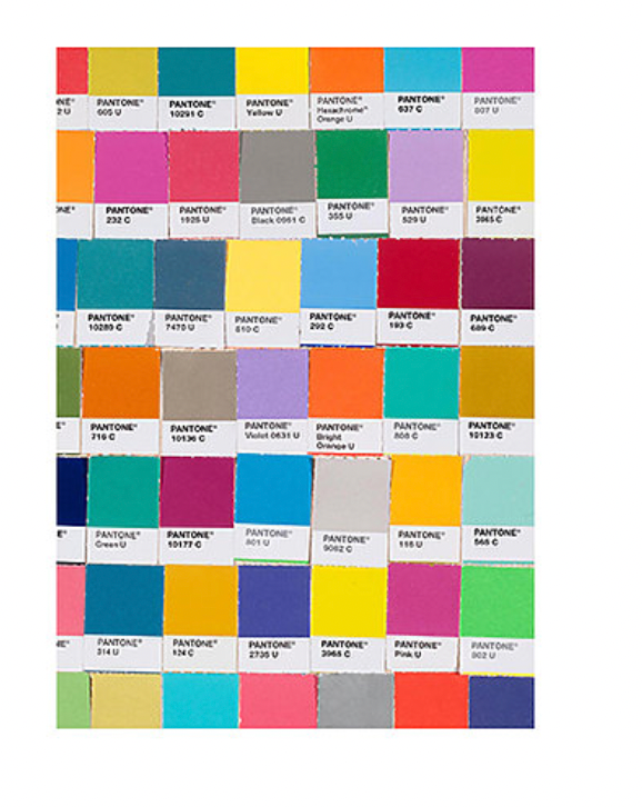 pantone chips graph paper notebook – A Paper Hat