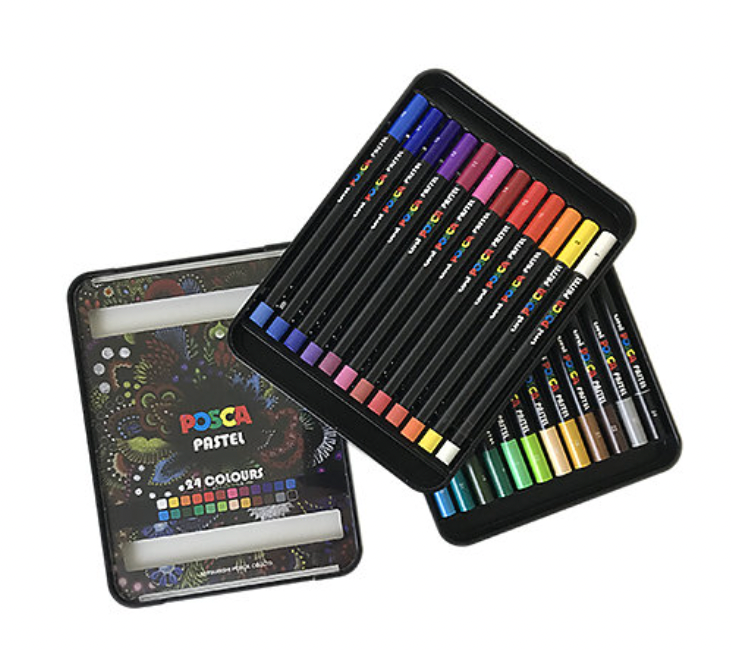 posca pastel set, 24 colors – A Paper Hat