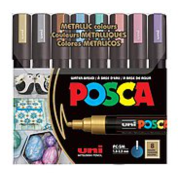 Posca 16-Color Paint Marker Set PC-5M Medium