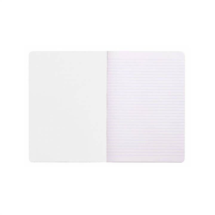 Rhodia Notebook Orange 6 X 8.25 Staplebound: White Lined Sheets